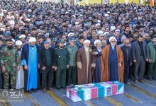 گزارش تصویری |  مراسم تشییع پیکر شهید مدافع حرم محمد قنبریان  